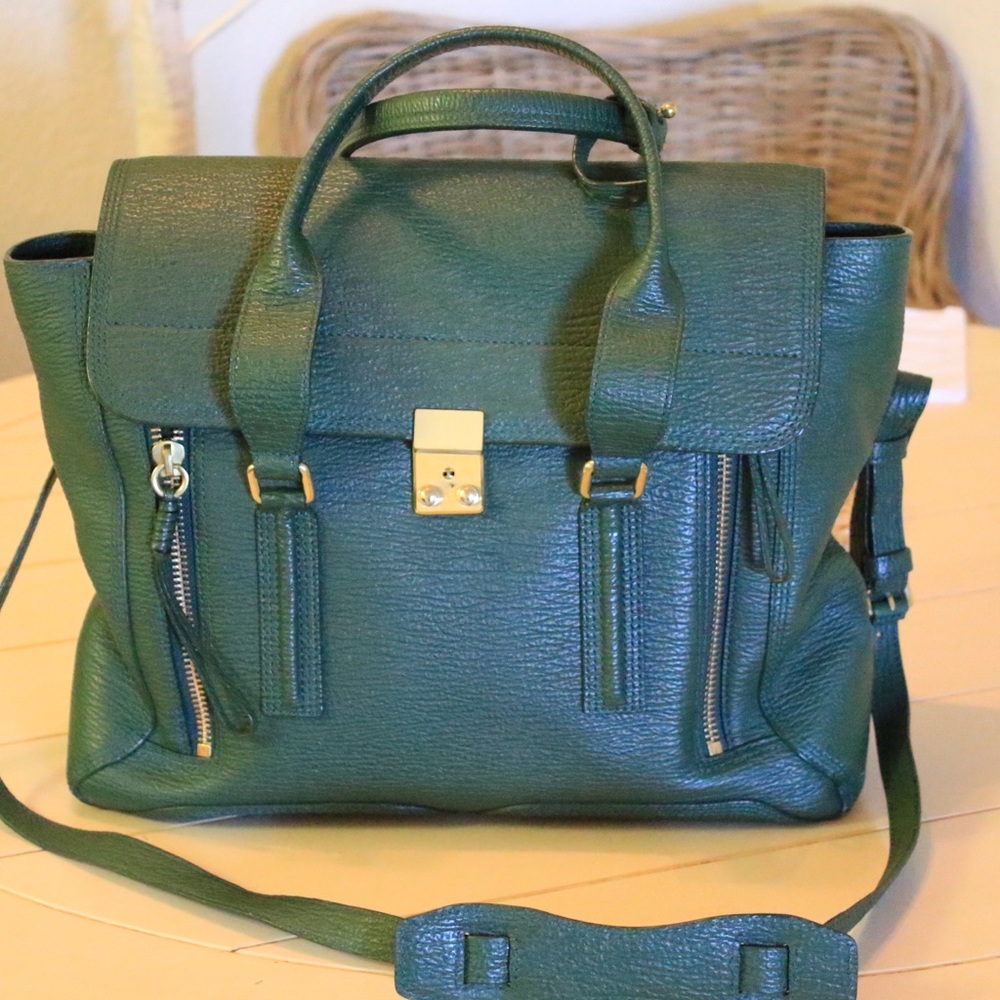 Philip lim Pashli satchel in green (large).